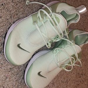 Mint green Nike Prestos